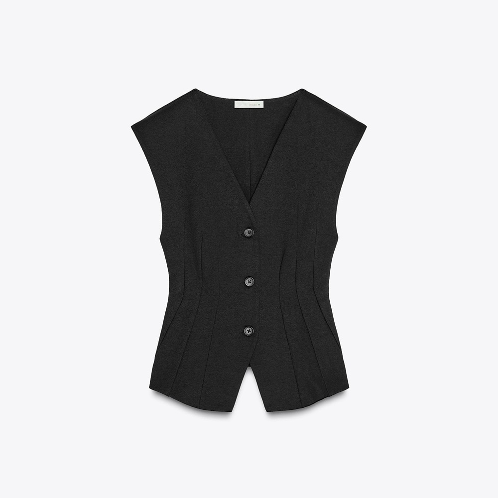 Zara vest top